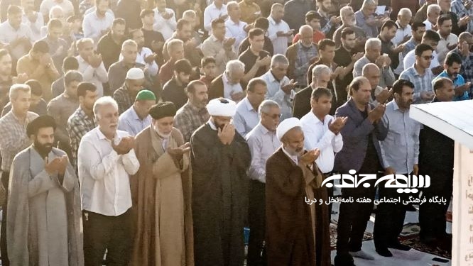 نماز عید سعید فطر در برازجان