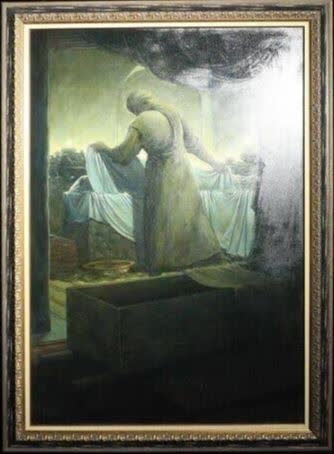 هنر در سوگ مادر آب